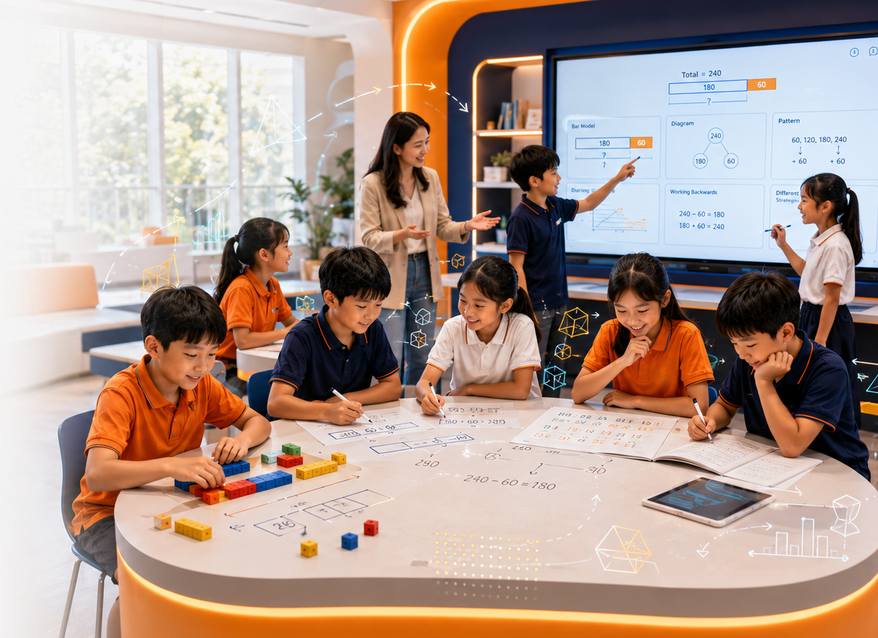 ทำไมเด็กต้องเรียน “วิธีคิด” มากกว่าการจำสูตร? หัวใจของ Singapore Math ที่ EIMATHS ให้ความสำคัญ