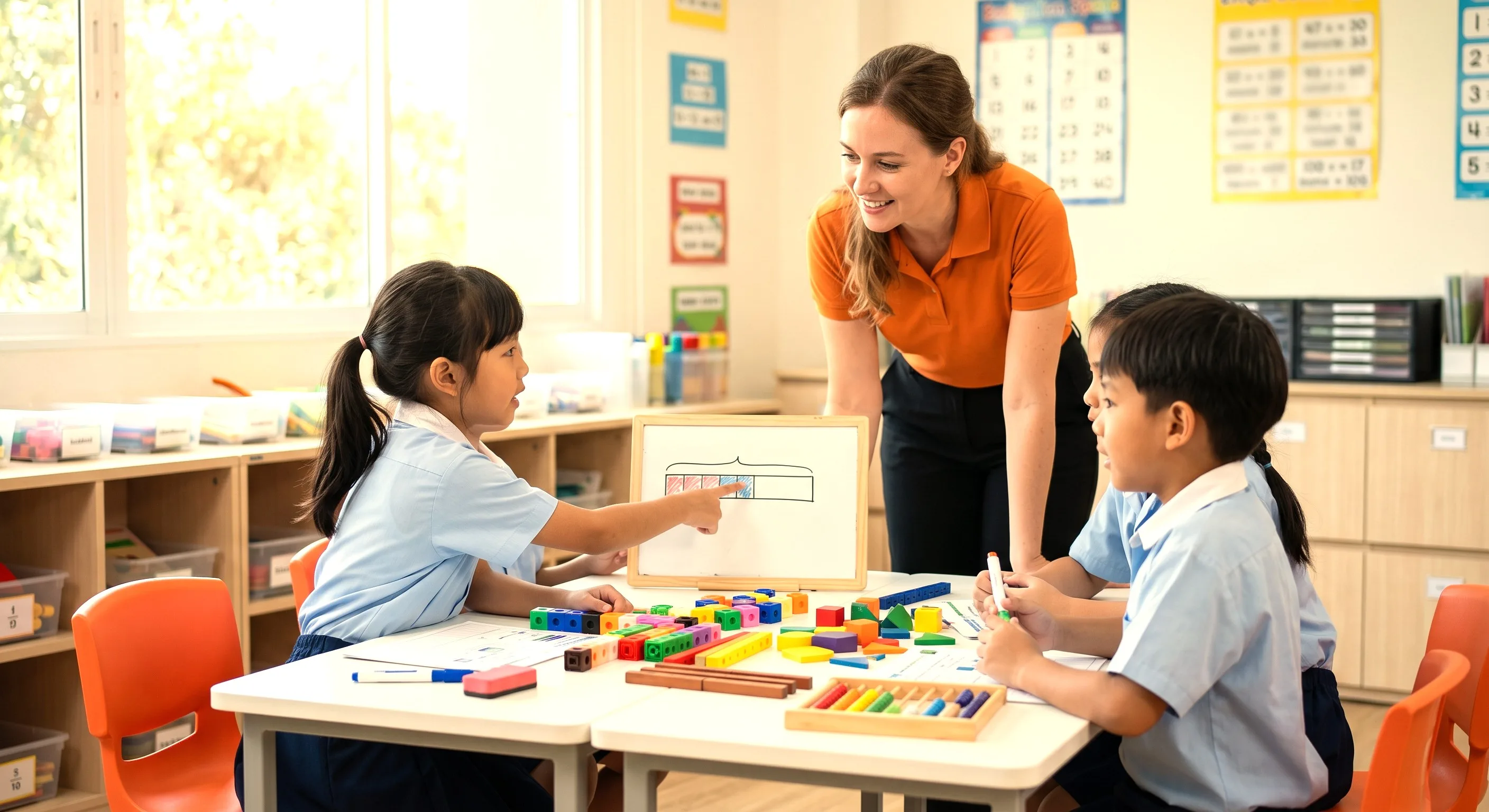 Active Learning ใน Singapore Math: ทำไมเด็กต้อง “ลงมือทำ” ก่อนเข้าใจสูตร