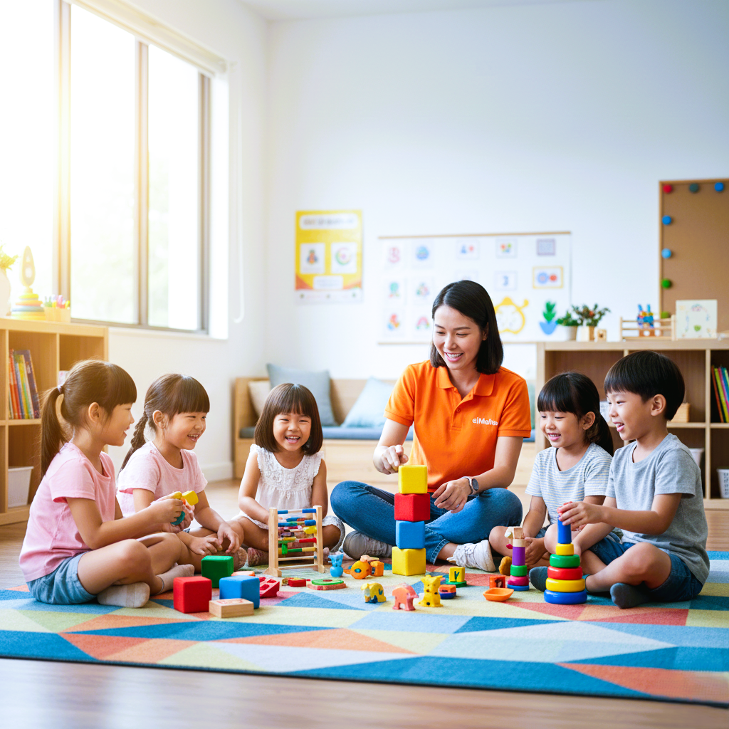 หลักสูตรคณิตศาสตร์ eiMaths สำหรับระดับอนุบาล: สร้างรากฐานที่แข็งแกร่งตั้งแต่เริ่มต้น