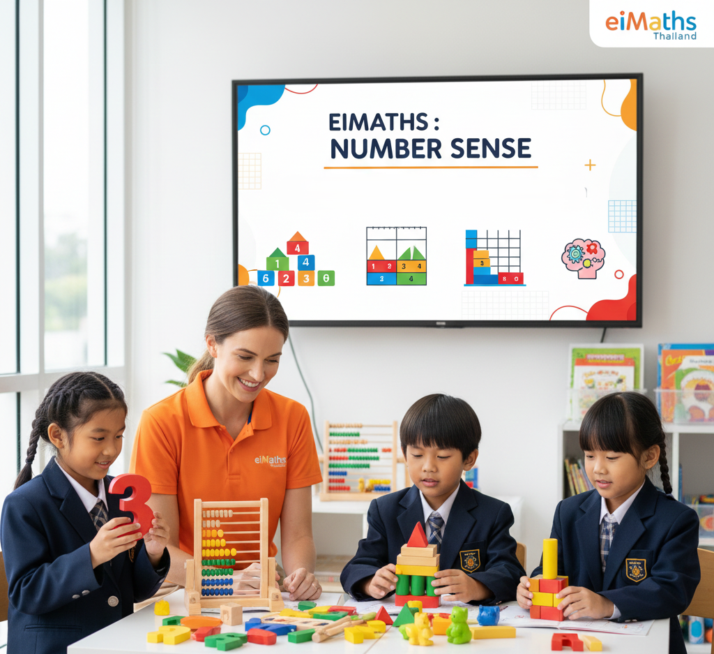 “Number Sense ของ EIMATHS: พื้นฐานที่ทำให้เด็กคิดเลขเป็นโดยไม่ต้องท่องจำ”