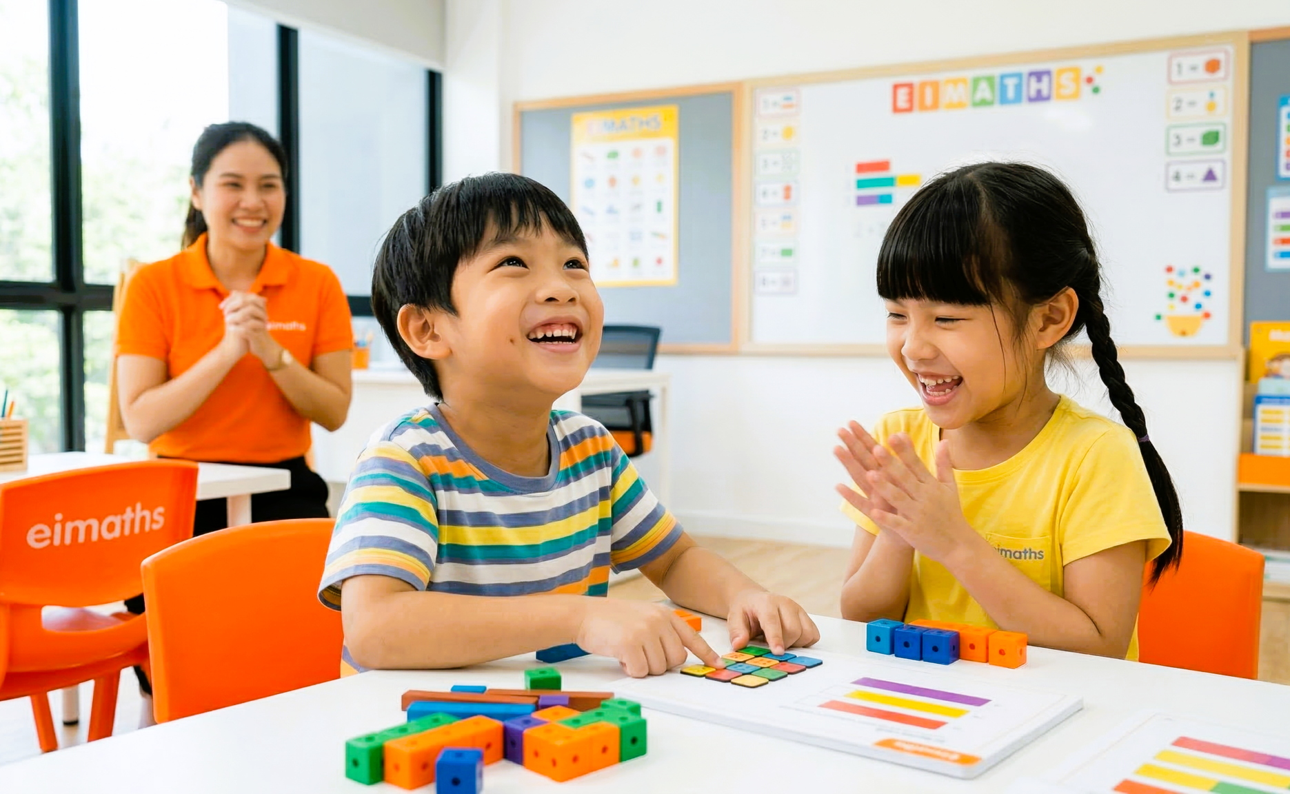 ผลลัพธ์ที่มากกว่าคะแนนสอบ – สิ่งที่ลูกจะได้รับเมื่อเรียนคณิตศาสตร์สิงคโปร์ที่ Eimaths