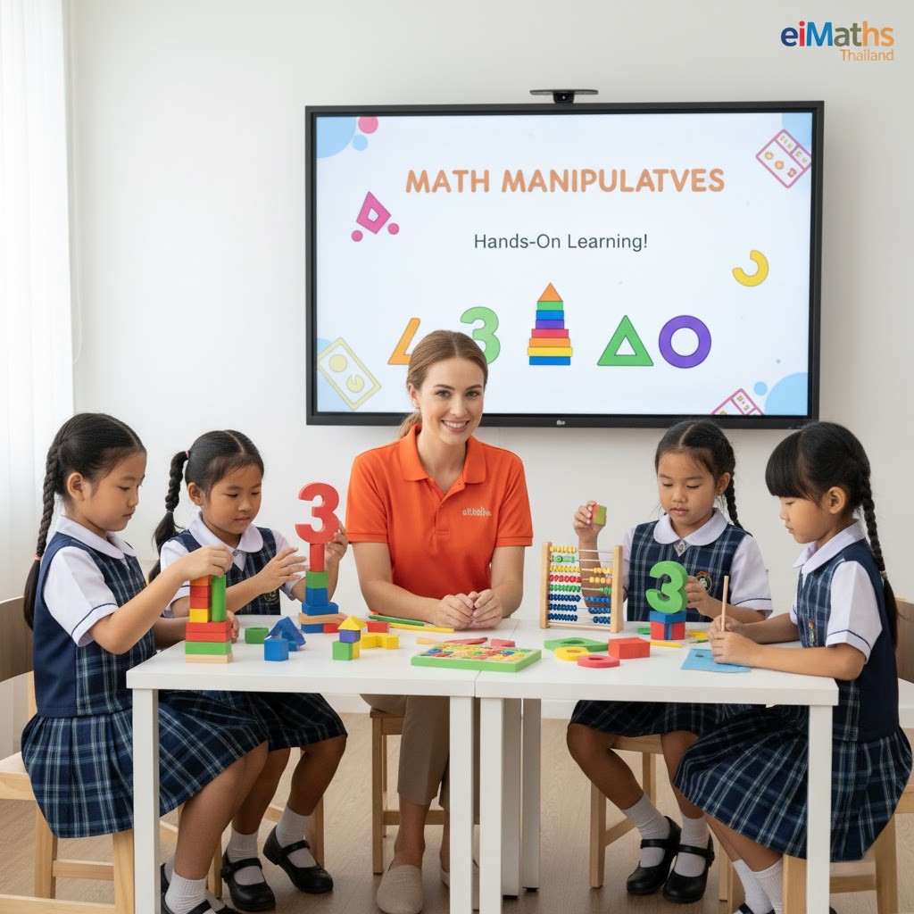 “ Math Manipulatives อุปกรณ์คณิตศาสตร์ที่ทำให้เด็กเข้าใจเร็วขึ้น — ทำไมโรงเรียนยุคใหม่ถึงต้องใช้ ”
