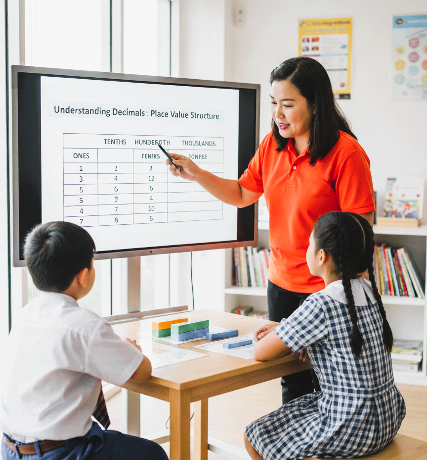 เข้าใจทศนิยม (Decimal Place Value) ด้วยโครงสร้าง Place Value