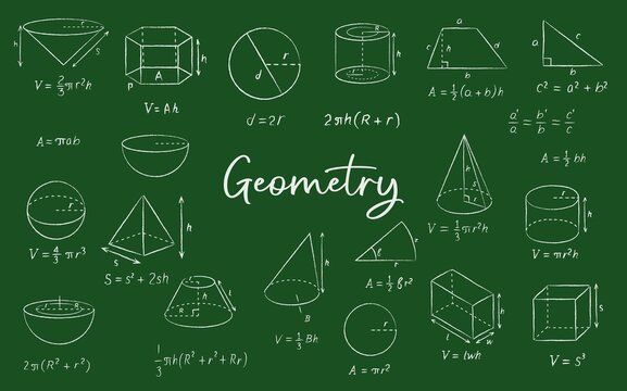 เรขาคณิต (Geometry): รูปทรงและปริภูมิ