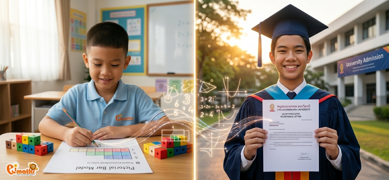 คณิตสิงคโปร์กับการเตรียมสอบเข้ามหาวิทยาลัย