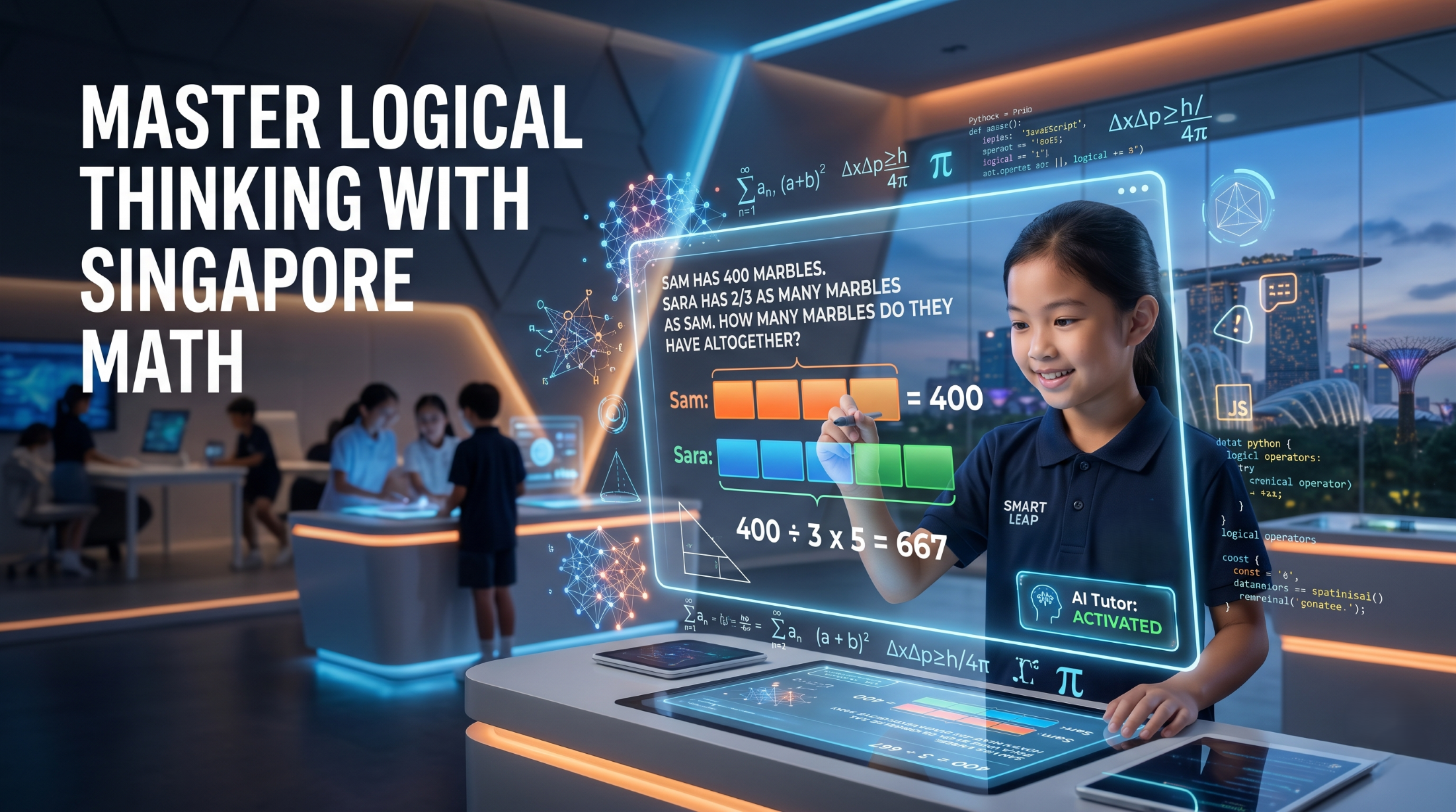 คณิตศาสตร์สิงคโปร์กับการพัฒนาทักษะ Coding และ AI: เชื่อมกันอย่างไร?