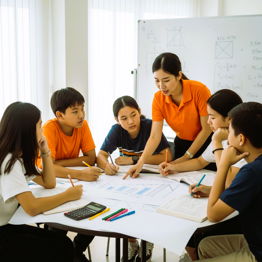 หลักสูตรคณิตศาสตร์ eiMaths สำหรับระดับมัธยมต้น : ก้าวกระโดดสู่ความเป็นเลิศทางคณิตศาสตร์