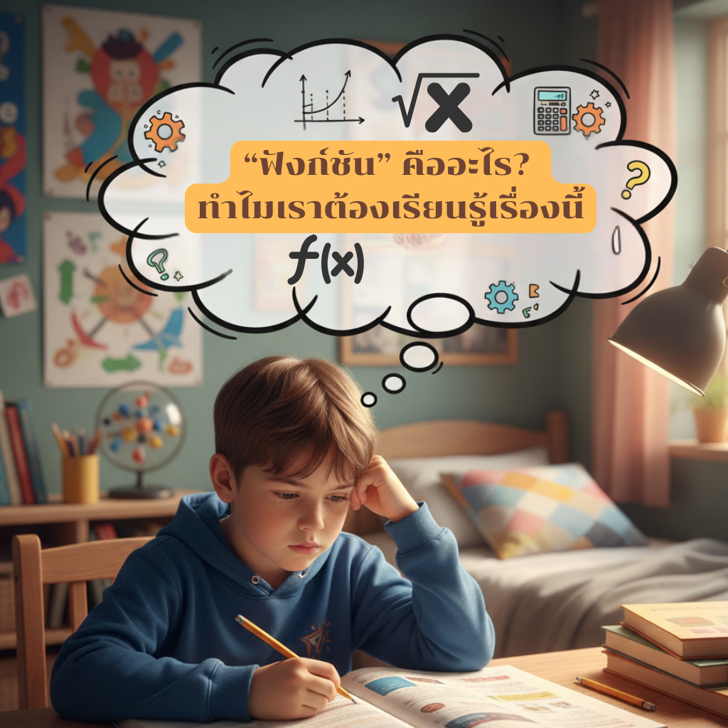 “ฟังก์ชัน” คืออะไร? ทำไมเราต้องเรียนรู้เรื่องนี้ ?