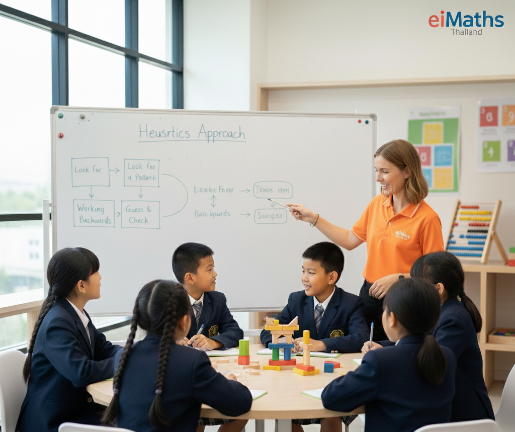 การแก้ปัญหาแบบฮิวริสติกส์: สอนลูกให้คิดเป็น ไม่ใช่แค่จำเป็น