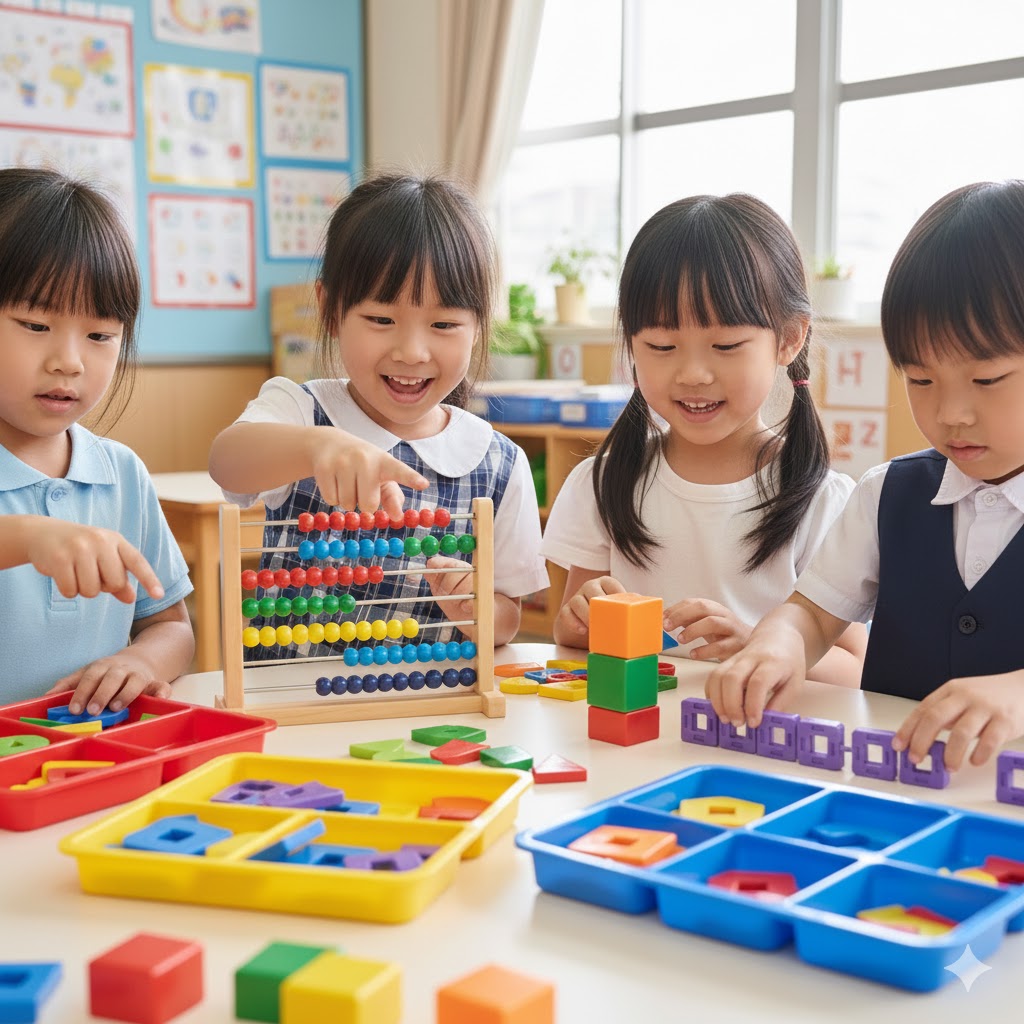 เรียนคณิตศาสตร์ด้วยการลงมือทำจริง: ทำไมถึงได้ผลดีกว่าการนั่งฟังอย่างเดียว