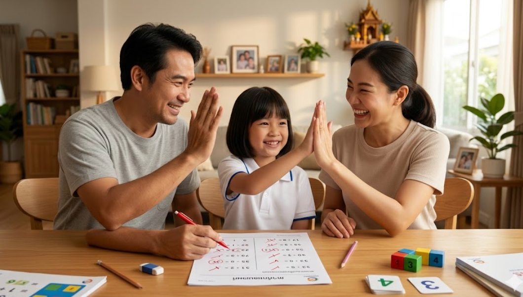 ครอบครัวมีส่วนช่วยสร้าง Growth Mindset ให้ลูกได้อย่างไร?