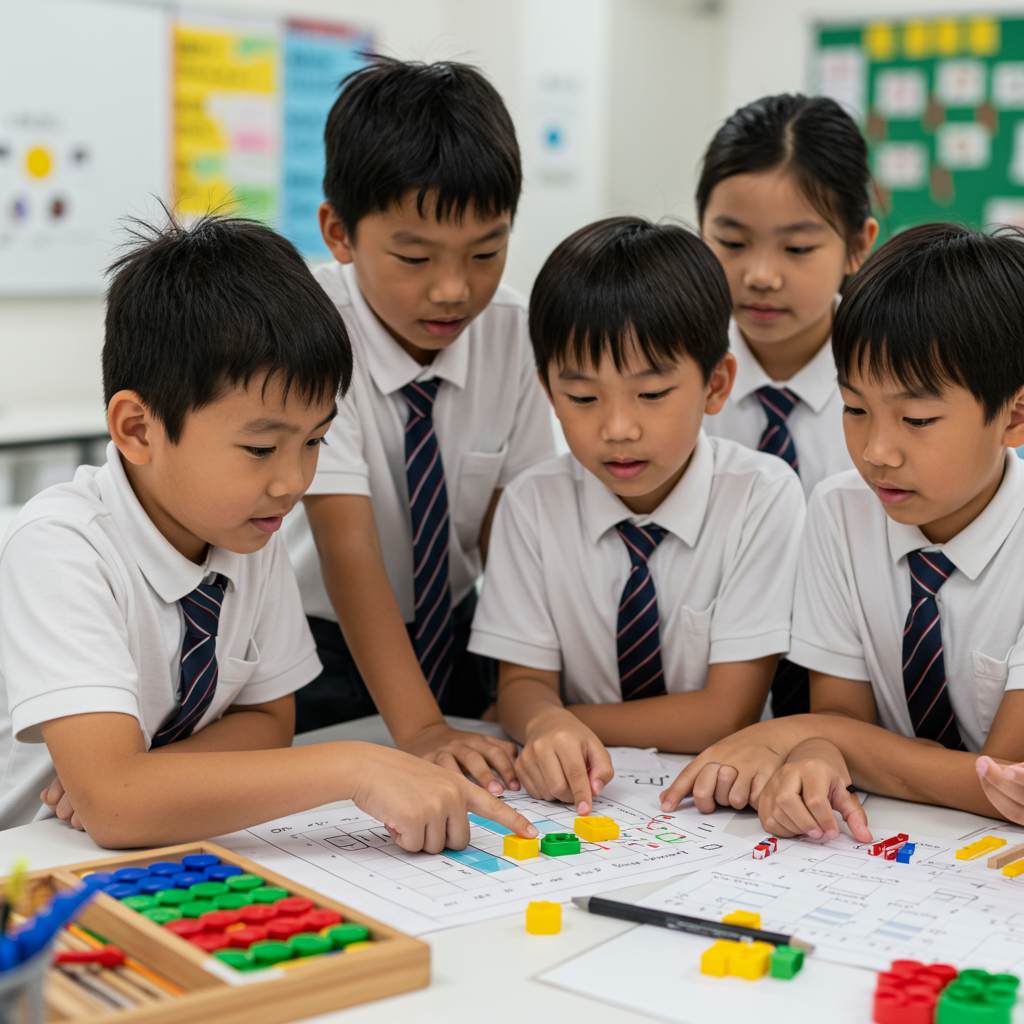 เคล็ดลับทำคะแนนสูงสุด PSLE Maths ไขความลับหลักสูตรสิงคโปร์ที่คุณต้องรู้